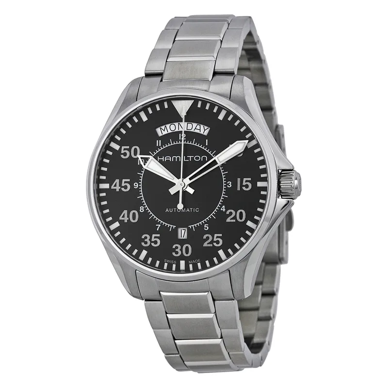 Hamilton Khaki Aviation Pilot Day Date H64615135